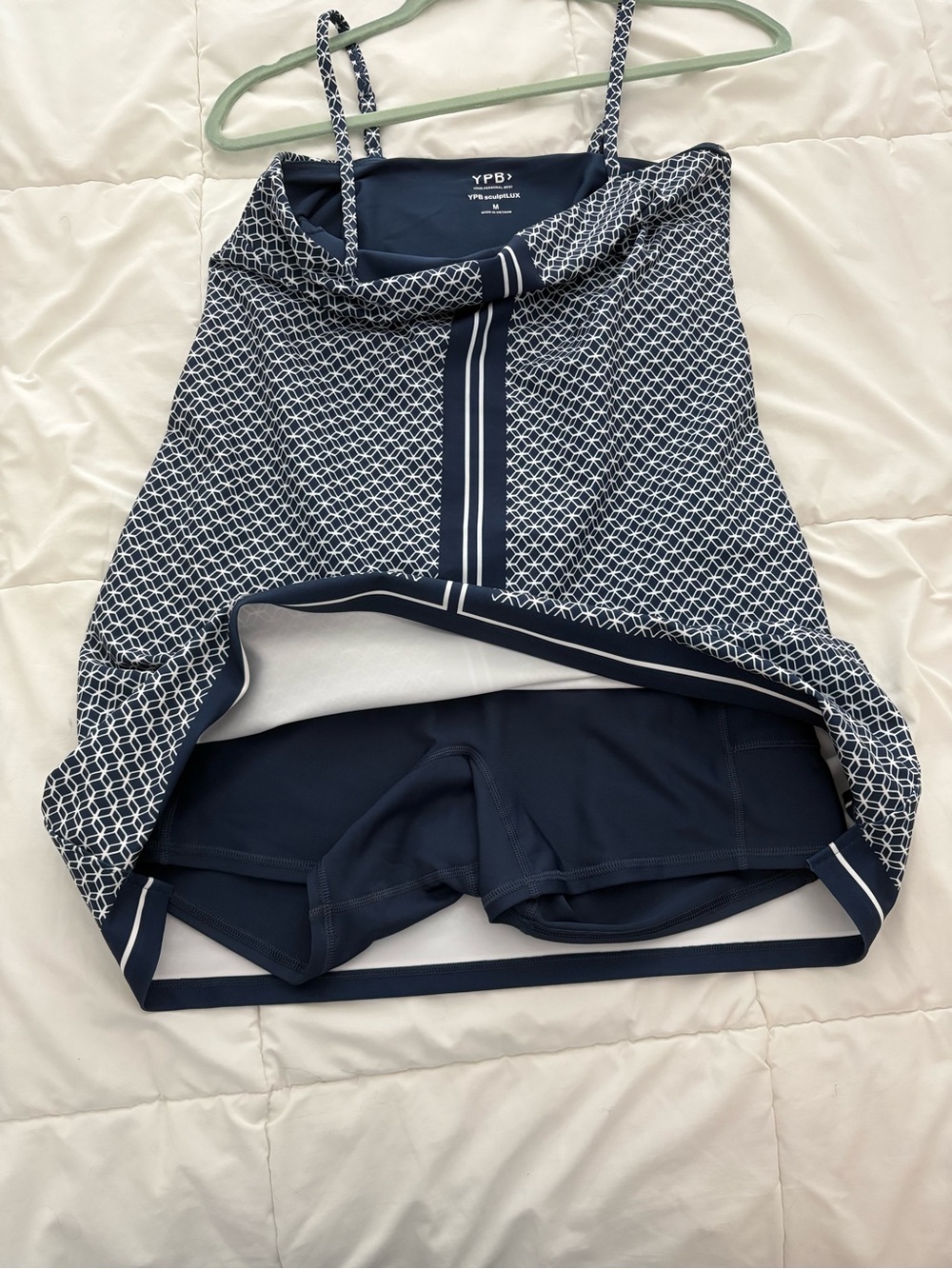 Abercrombie & Fitch YPB sculptLUX bandeau Mini Dress - Picture 6 of 6